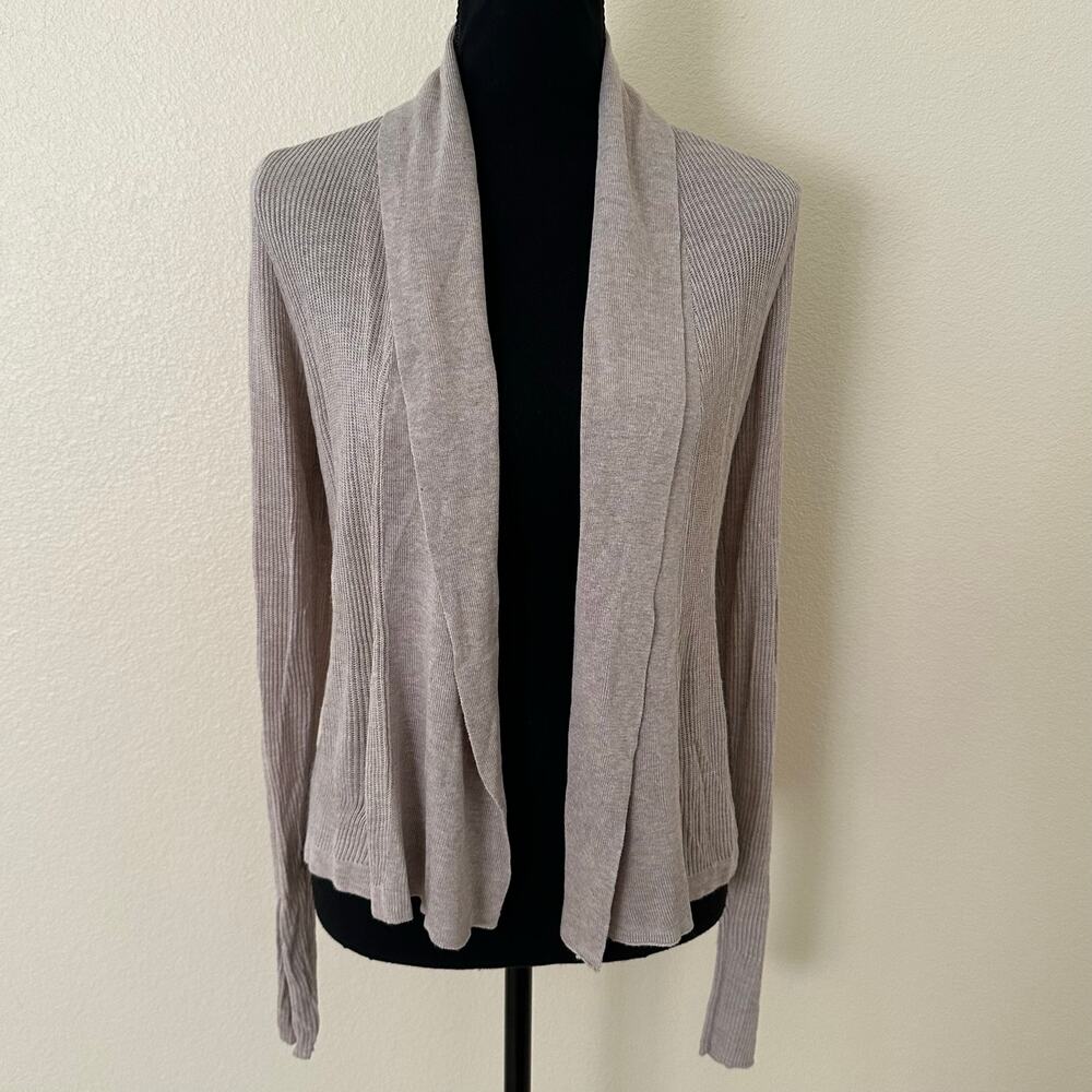 Cyrus Women Beige Long Sleeve Open Front Cardigan Size XS - NWT MSRP $79